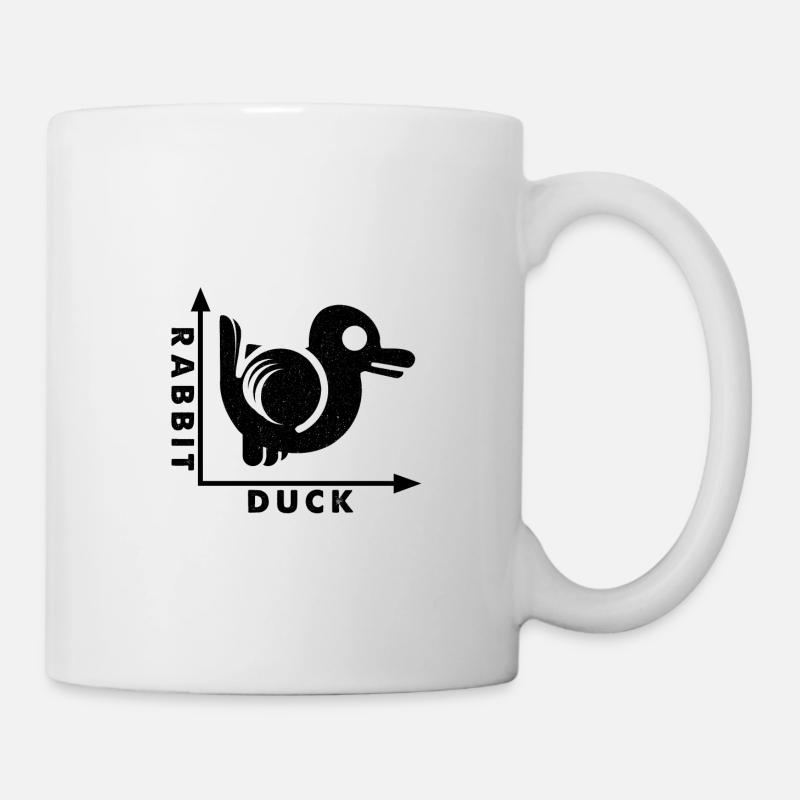 Rabbit Duck - Tasse - Weiß
