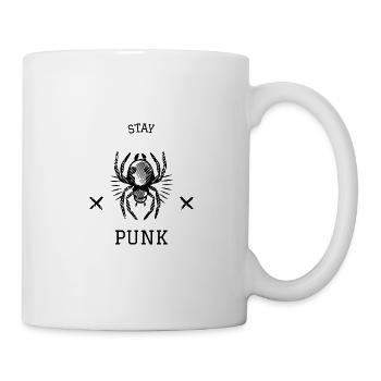 Punk - Tasse - Weiß - Rechts