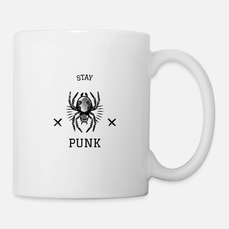Punk - Tasse - Weiß