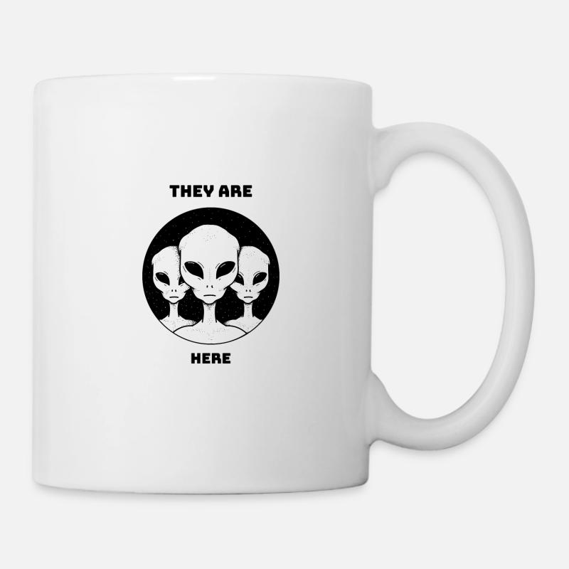 They are here - Mug - white