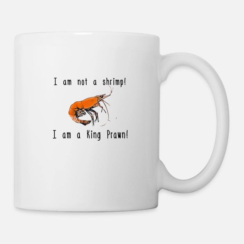 Crevette ou crevette royale - Mug blanc - blanc