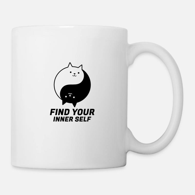 Innere Mitte - Tasse - Weiß
