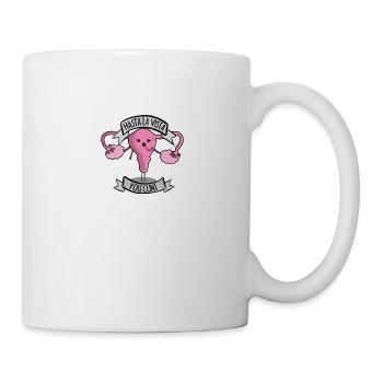 Uterus Removal Surgery Hysterectomy Womens Shirt - Mug - white - Right