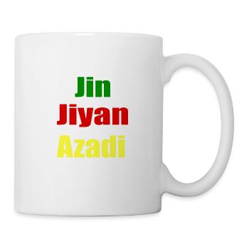 Jin Jiyan Azadi - Mug blanc - blanc - Droite