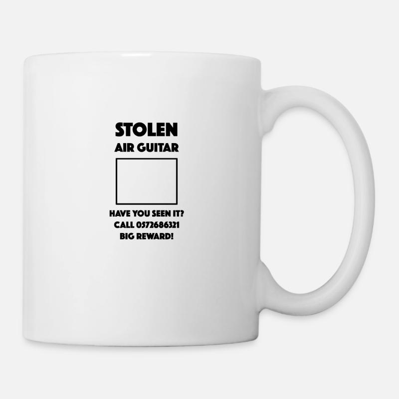 Guitare air volée - Mug blanc - blanc