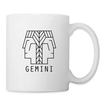 Gémeaux - Mug blanc - blanc - Droite