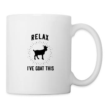 Ziege Ziegenbock - Tasse - Weiß - Rechts