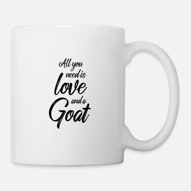 Chèvre - Mug blanc - blanc