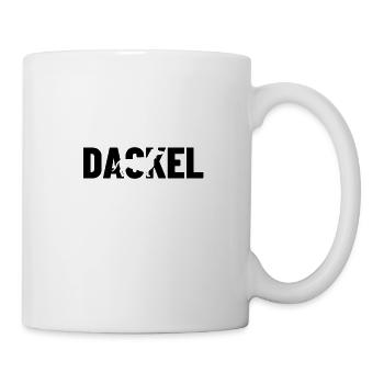 teckel - Mug blanc - blanc - Droite