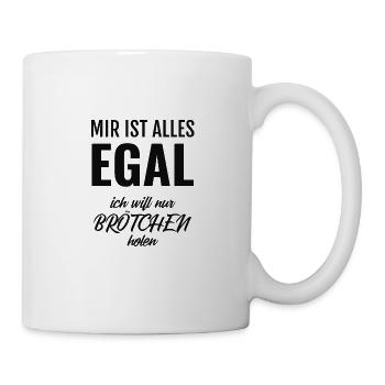 I don't care about anything I just want to get bread - Mug - white - Right