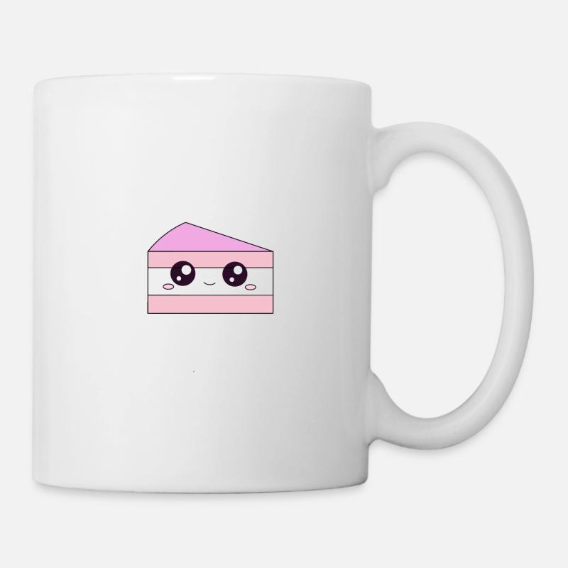 gâteau - Mug blanc - blanc