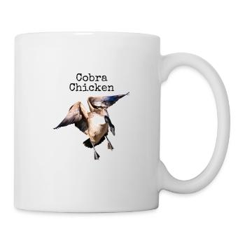 Drôle de poulet Cobra Oie Mauvais nom d’animal - Mug blanc - blanc - Droite