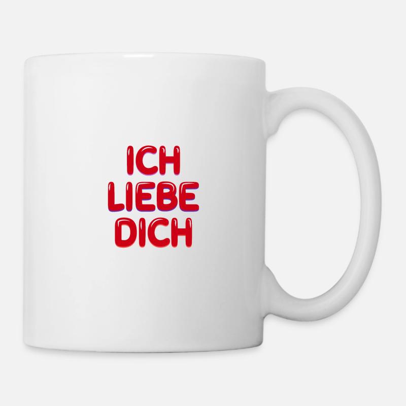 Je t'aime - Mug blanc - blanc