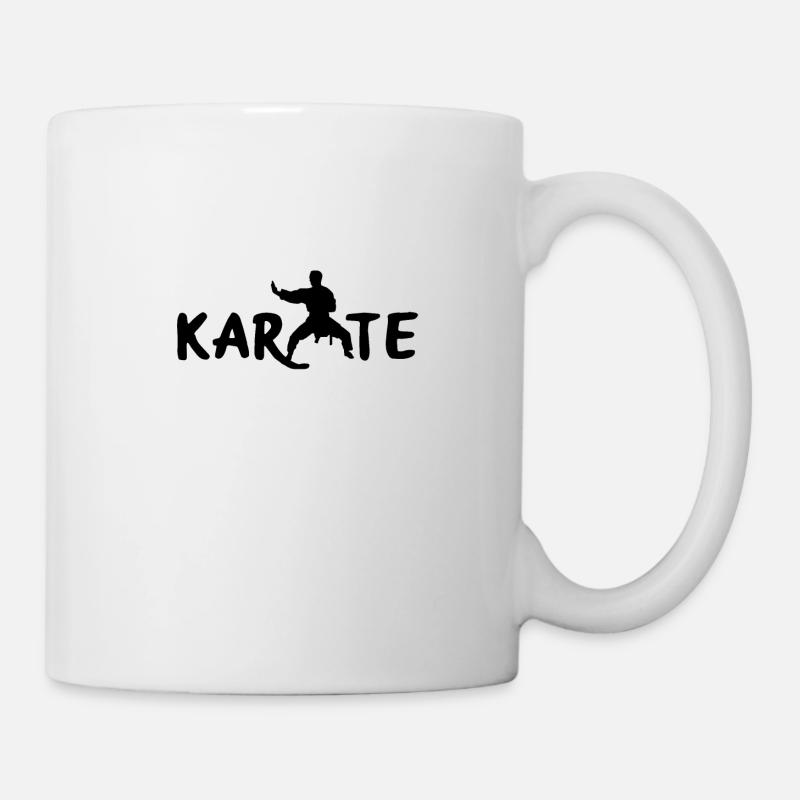 Karate - Tasse - Weiß