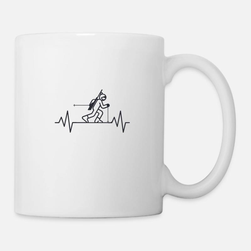 biathlon - Mug blanc - blanc