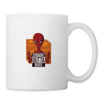 STRAIGHT OUTTA MARS - Mug - white - Right
