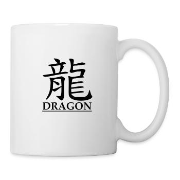Chinese zodiac symbol for dragon (Dragon) - Mug - white - Right