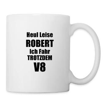 V8 Muscle-Car - Tasse - Weiß - Rechts
