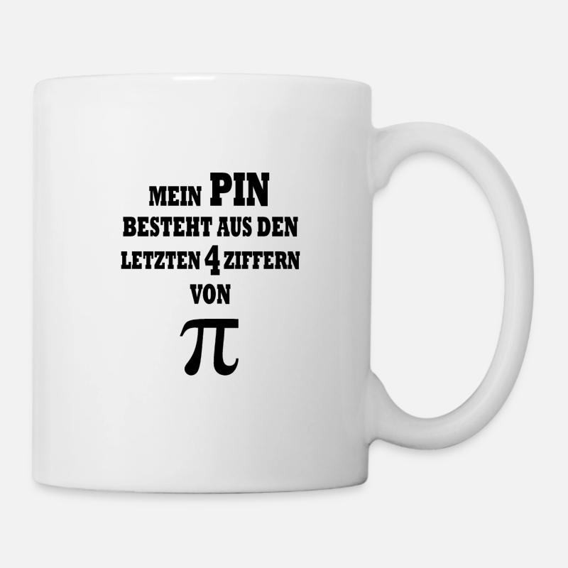 Pi - Tasse - Weiß