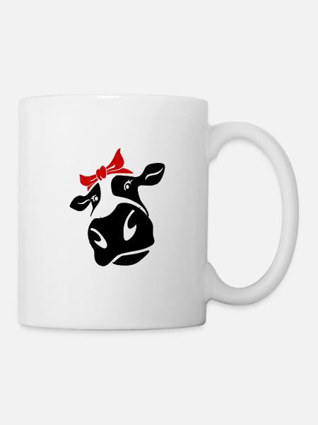 KUH - Tasse - Weiß