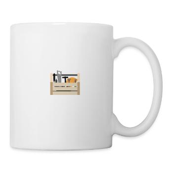 Boîte à outils homme à tout faire - Mug blanc - blanc - Droite