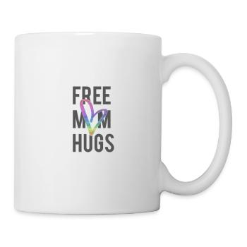 Liebe LGBT Gratis Umarmung - Tasse - Weiß - Rechts