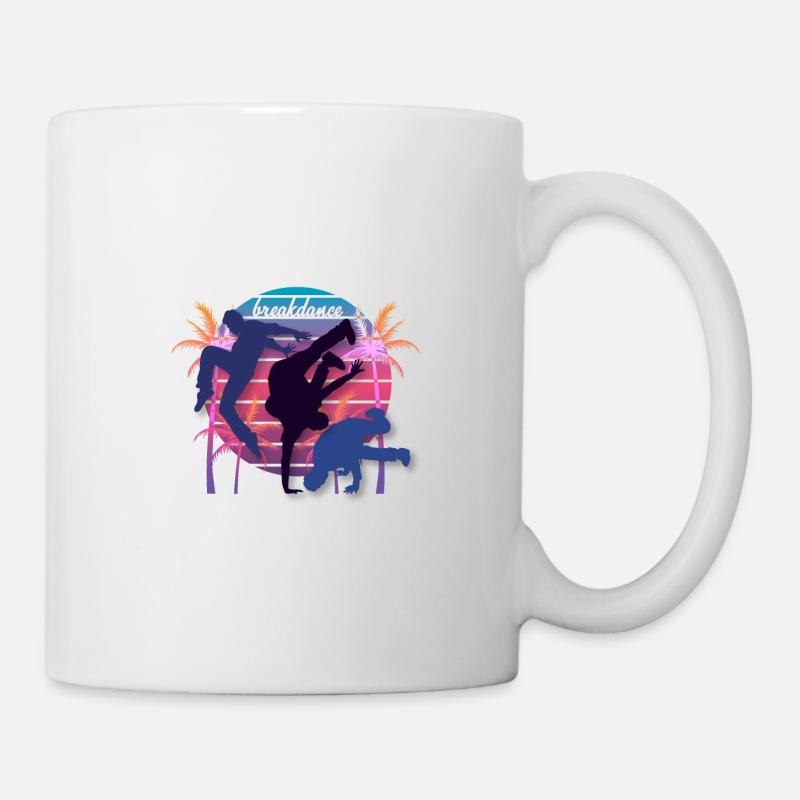 Breakdance - Tasse - Weiß