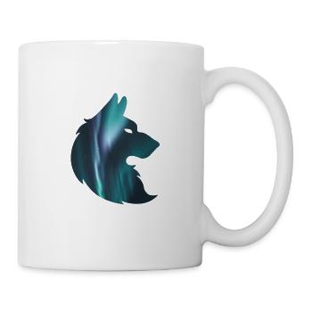 Aurora der Wolf - Tasse - Weiß - Rechts