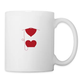 tricot - Mug blanc - blanc - Droite