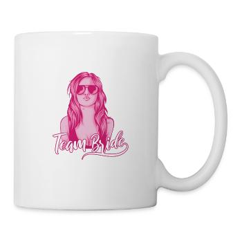 Équipe mariée - Mug blanc - blanc - Droite
