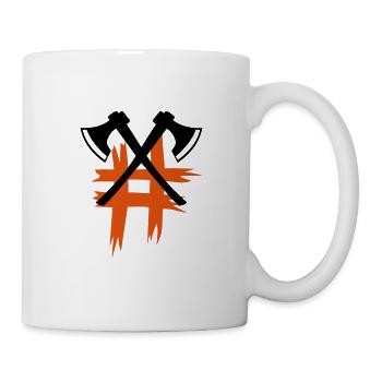 hashtag hatchet hachetag 02 - Mug - white - Right