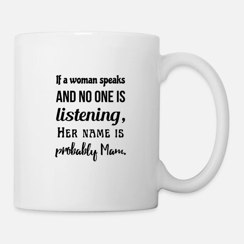 Funny Mam - Mug - white