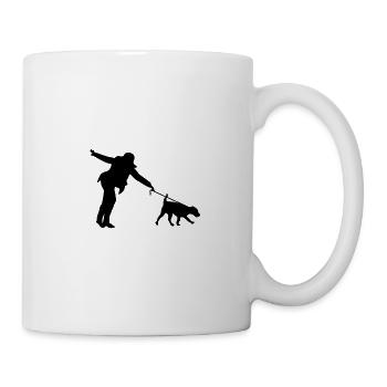 Dog Trainer Dog Trainer Leash Friend Gift - Mug - white - Right