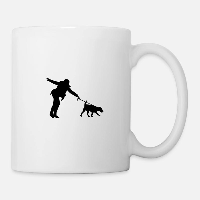 Dog Trainer Dog Trainer Leash Friend Gift - Mug blanc - blanc