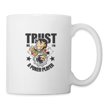 Poker Player Casino Gambling Cards Gift - Mug - white - Right