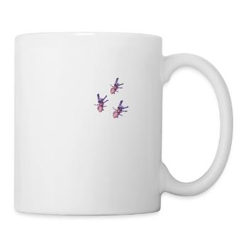 Invasion der Vogelspinnen Spinne - Tasse - Weiß - Rechts