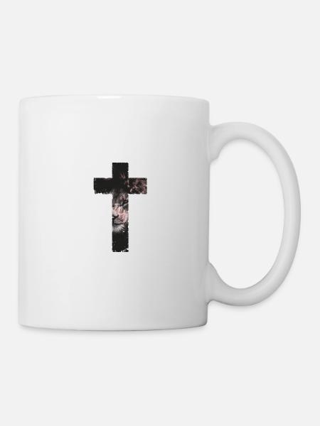 Cross Lion - Tasse - Weiß