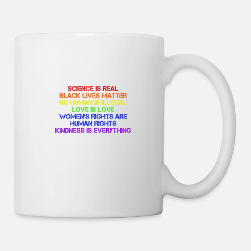 La science est réelle - LGBT - Mug blanc - blanc