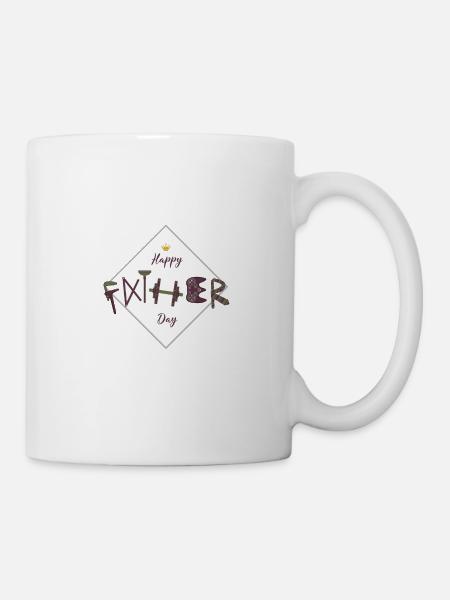 fête des pères - Mug blanc - blanc