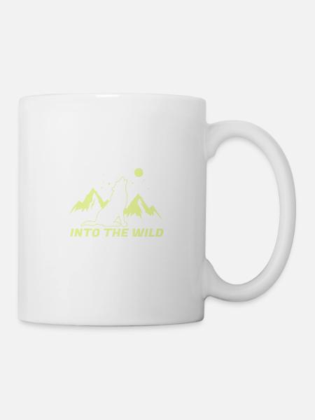 Into the wild, gift, gift idea - Mug - white
