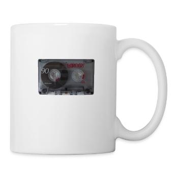 Cassette Cassette Music Vintage Retro - Mug - white - Right