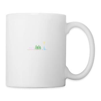 Camper Wohnwagen Vanlife das ideale Geschenk - Tasse - Weiß - Rechts
