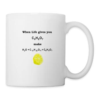 Chemiker Chemie Lehrer Nerd Science Geschenk Labor - Tasse - Weiß - Rechts