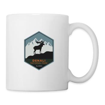 Denali National Park - Alaska - Tasse - Weiß - Rechts