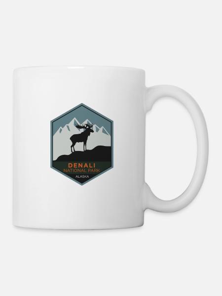 Denali National Park - Alaska - Tasse - Weiß