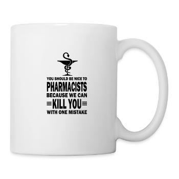 Pharmazie Apotheker Mediziner Geschenk Science - Tasse - Weiß - Rechts