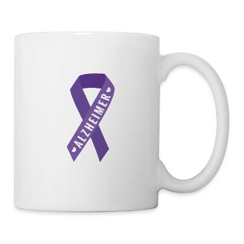 Alzheimer - Tasse - Weiß - Rechts
