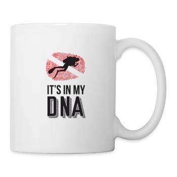 C’est dans mon ADN Diving Diver Dive Diving SCUBA - Mug blanc - blanc - Droite