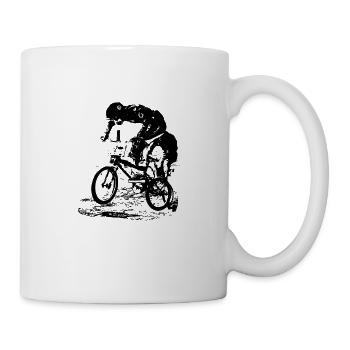bmx - Mug blanc - blanc - Droite