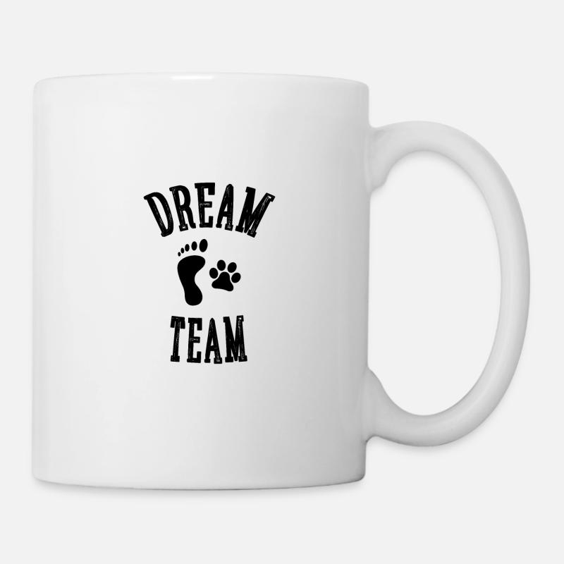 Dream Team - Tasse - Weiß